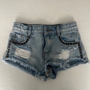 Oro denim shorts